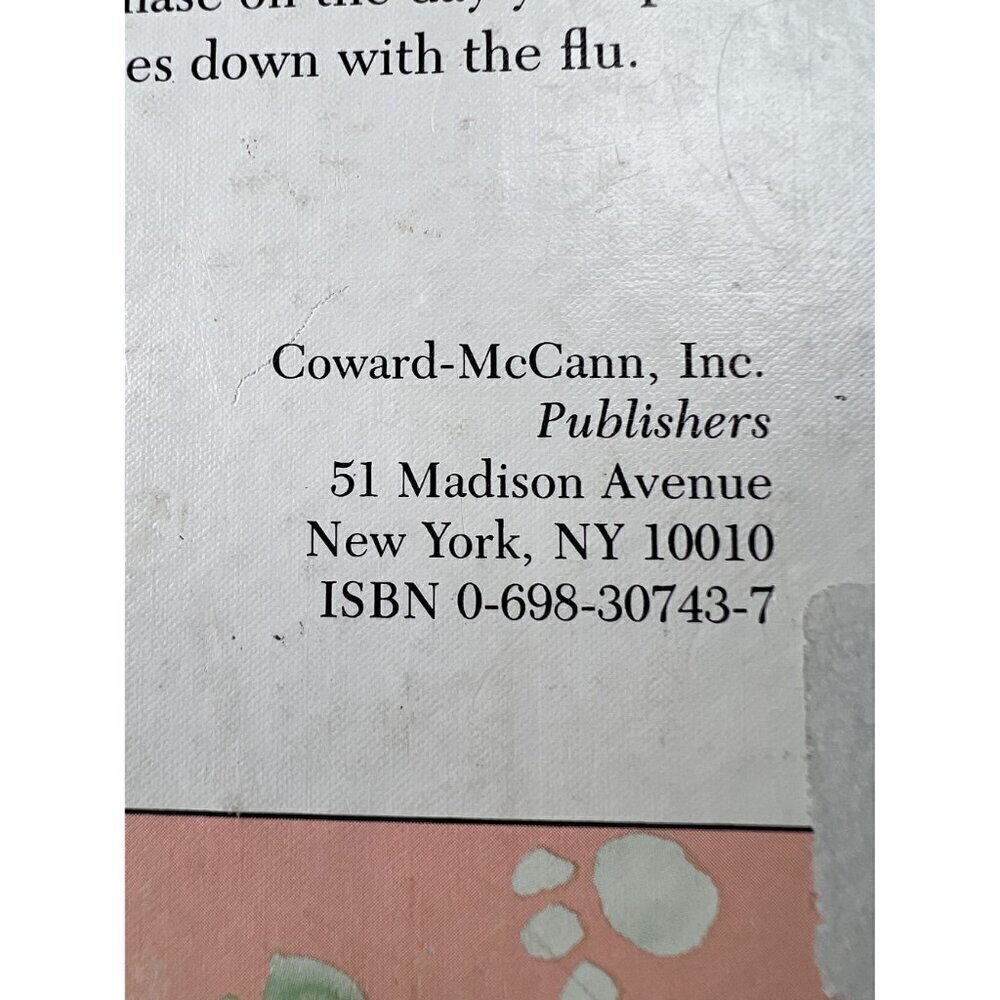 When Mother Got the Flu Beverly Keller Hardcover 1984 Children’s Book - Picture 11 of 11